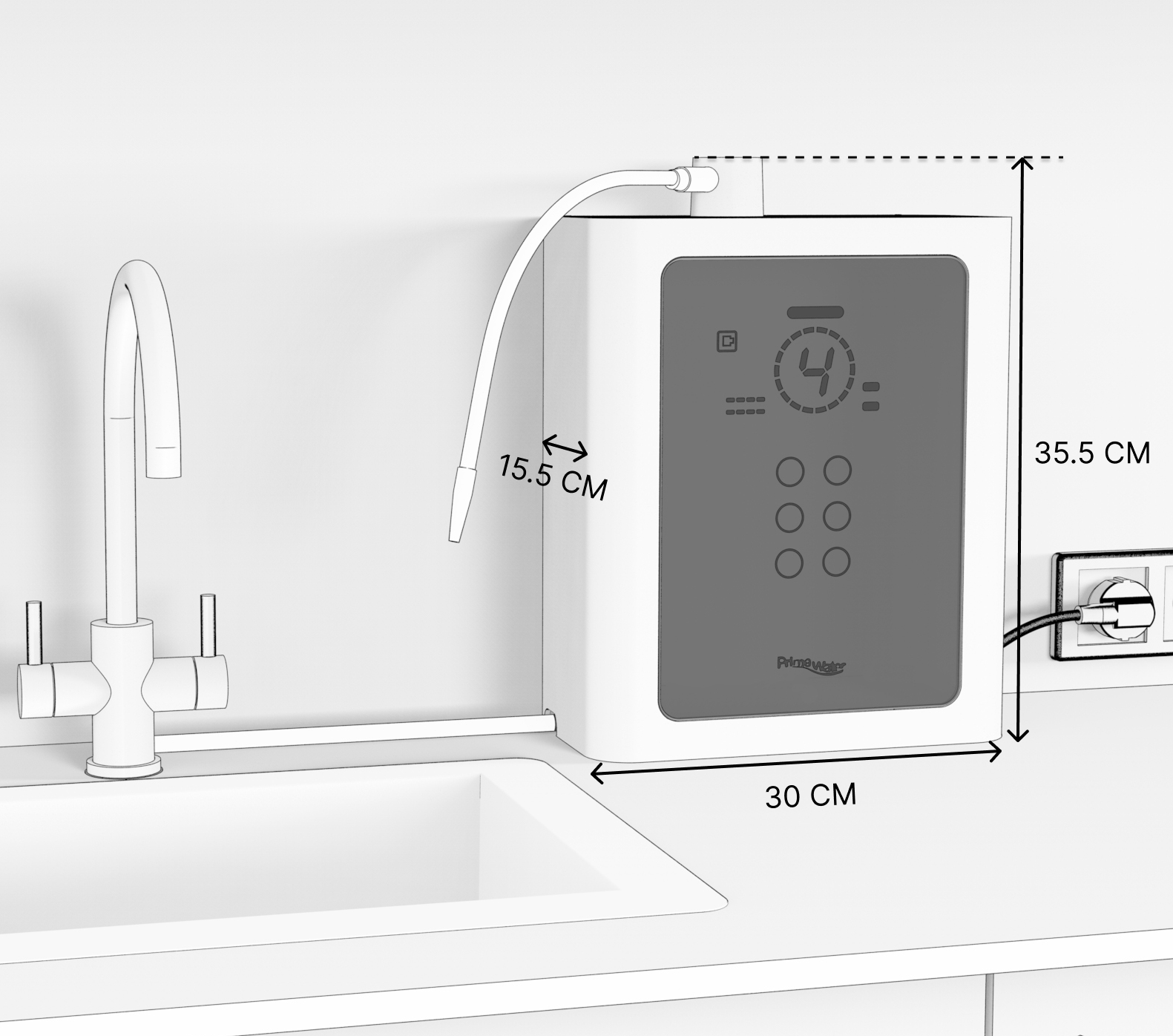 Водородный ионизатор Prime Water 1301
